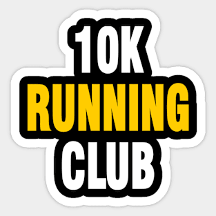 10k running Sticker